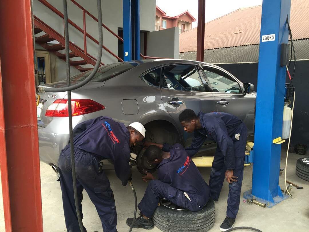 BMW X5 Before Alignment